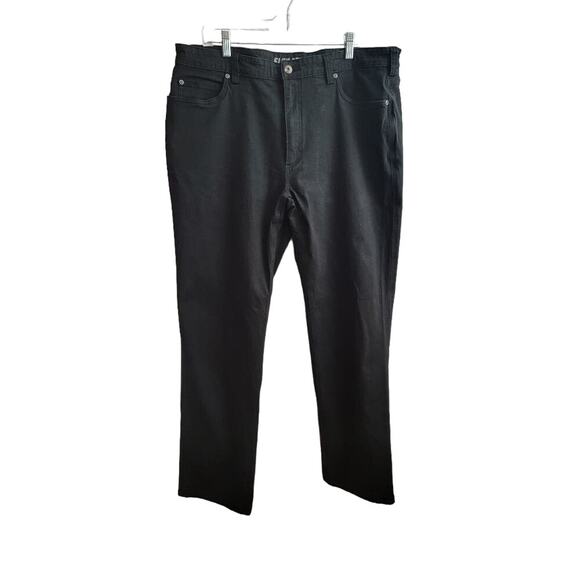 Duluth Trading Flex Fire Hose Pants Men's Relaxed 40x46 Black Workwear - Picture 1 of 11